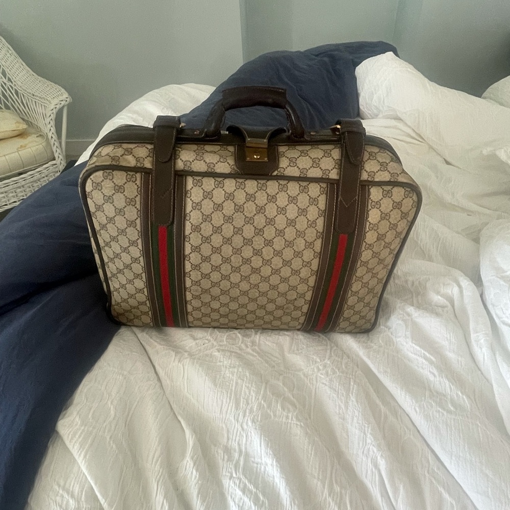 Authentic Vintage Gucci Luggage- Used condition